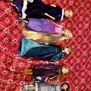 Disney dolls Barbie size